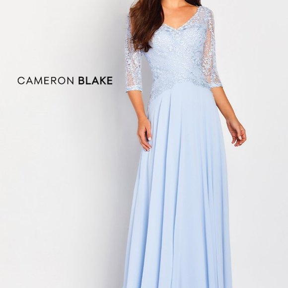 Cameron Blake Plus size Formal Long Dress /Gown - Picture 1 of 6